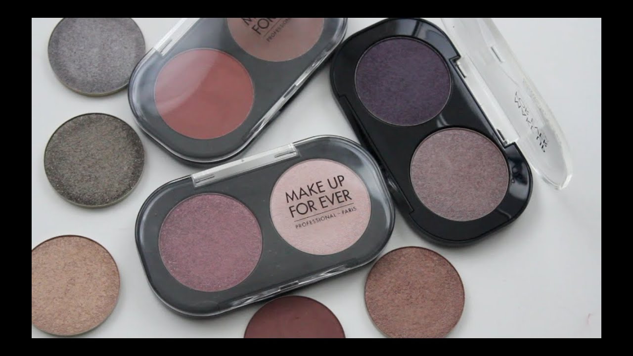 New Makeup Forever Artist ShadowsSwatch & Review YouTube