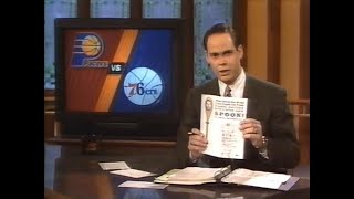 Just a SPOON Philadelphia 76ers dish up a promo push for Clarence Weatherspoon 1994 NBA All-Star