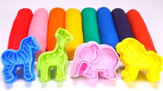 Learning Colors With Play-Doh Animals by Toys And Funny Kids Play Doh Cartoons 50,899 views 3 years ago 13 minutes, 8 seconds