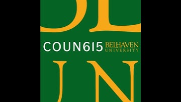 COUN615 - BU Lecture 6a