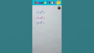 Square Shortcut Trick #square #maths #shortvideo #ytshorts #shortsfeed #youtubeshorts