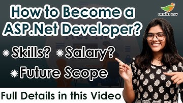 ASP.NET Developer Career in India | Skills | Salary | How to Become an ASP.NET Developer?