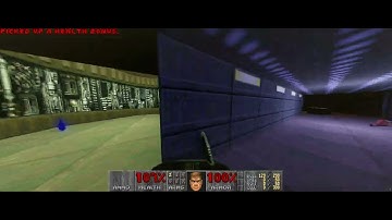 Doom 2 RTX map01 with custom light settings