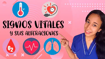 ¿Cuáles son los 7 signos vitales?