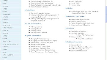 Oracle Apps DBA Course Content - Oracle Apps DBA Online Training - Crescent IT Solutions