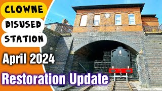 Clowne Disused Station Restoration Update  April 2024