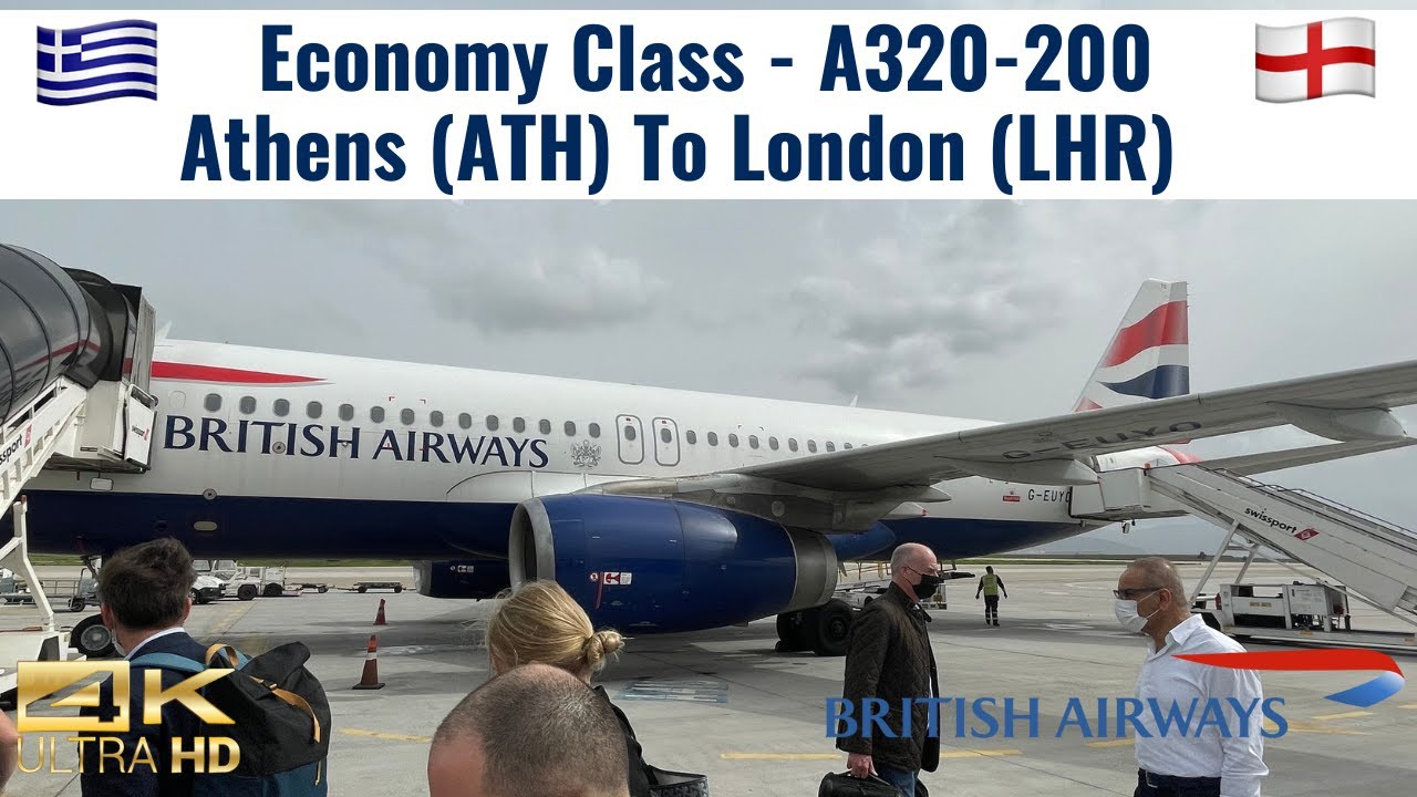 British Airways | A320-200 | Economy Class | Athens (ATH) to London Heathrow (LHR) | Trip Report