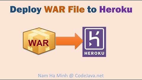 Deploy WAR File to Heroku using Heroku Java CLI Plugin
