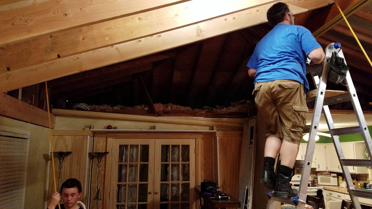 1517 Cathedral Ceiling Conversion Raising New Rafters You 1517 Cathedral Ceiling Conversion Raising New Rafters