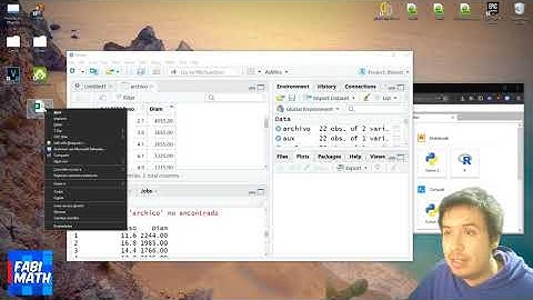 Leer bases de datos en R, Rstudio y Jupyter!