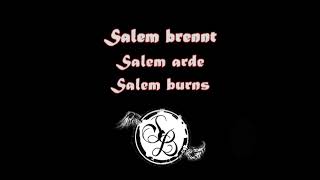 Salem brennt - [Salem arde / Salem burns] - Schlafes Bruder