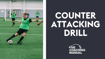 Counter Attacking Soccer Drill (13+) ⚽️