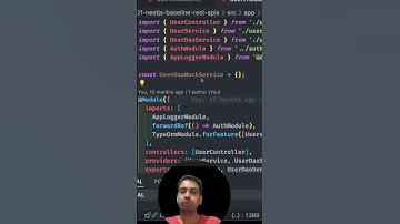 How to Fix Circular Dependencies issue - Nestjs