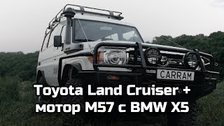 Toyota Land Cruiser с мотором M57 с BMW X5