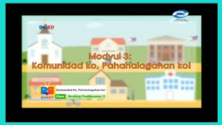 ARALING PANLIPUNAN 2 MODYUL 3: Kahalagahan ng Komunidad ARALING PANLIPUNAN 2 MODYUL 3: Kahalagahan ng Komunidad
