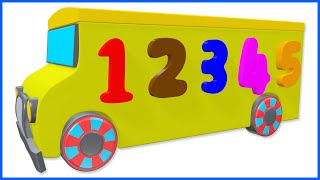 123 Numbers | Count Numbers From 1 To 10 | 1234 Number Names | 12345 Counting Numbers for Kids