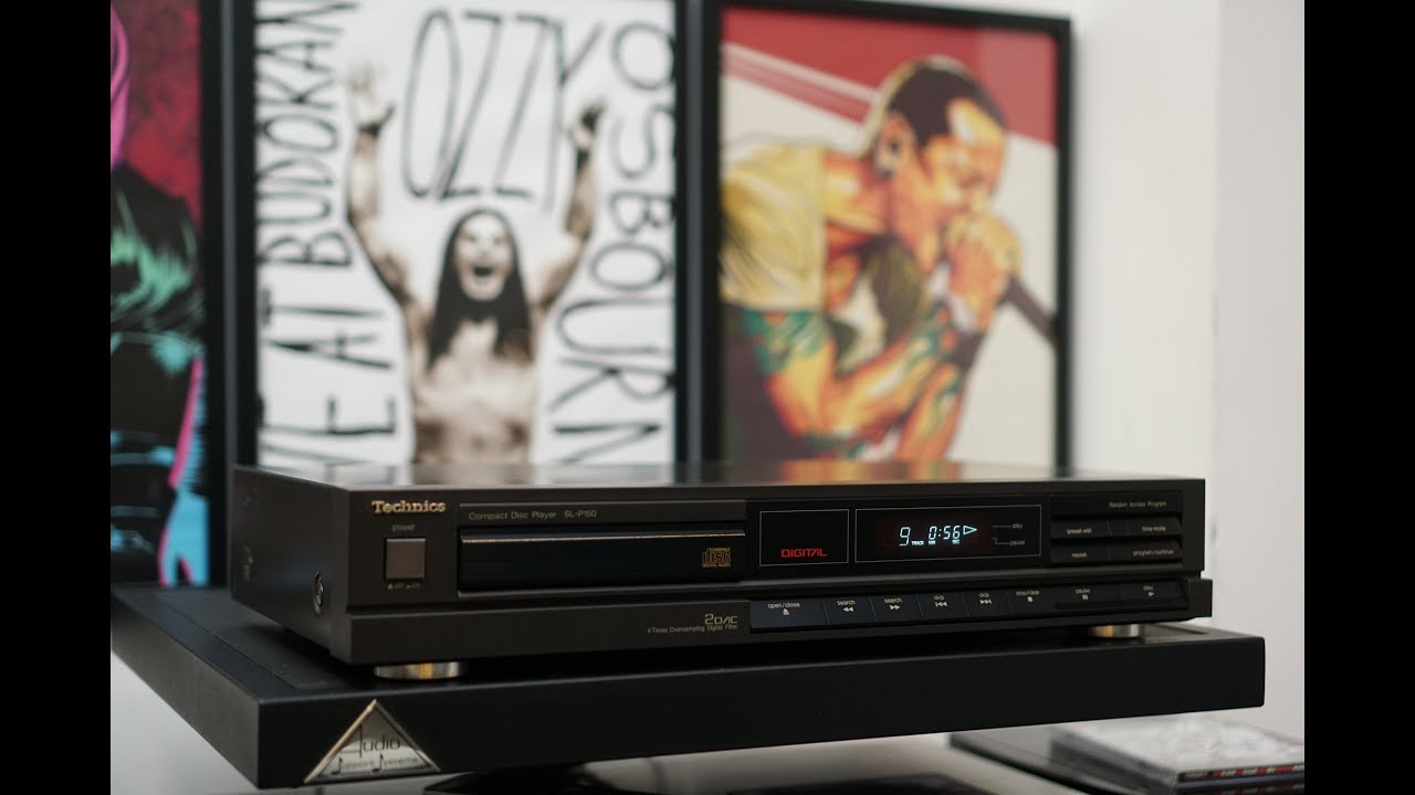 Technics SL-P150 CD Player made in Japan - YouTube