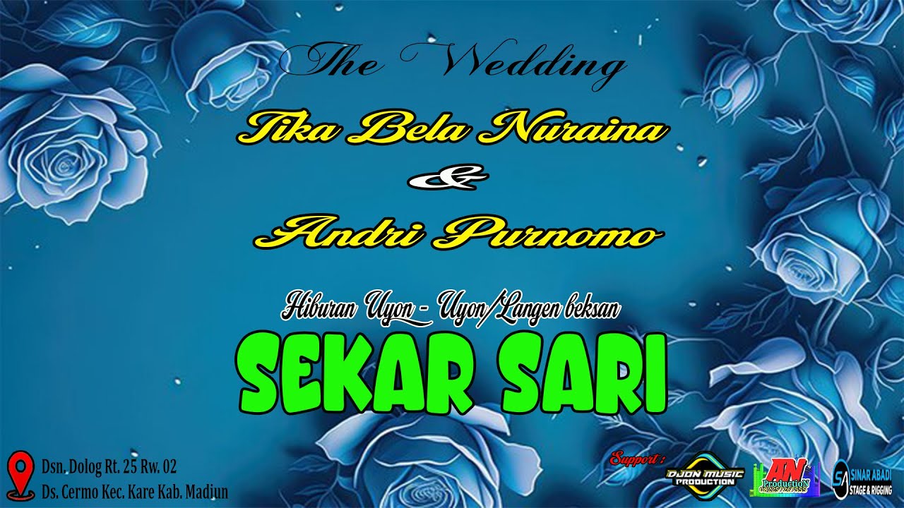 🔴LIVE STREAM LANGENBEKSAN KARAWITAN SEKAR SARI - THE WEDDING "TIKA & ANDRI" 12 DES 2025 - AN AUDIO
