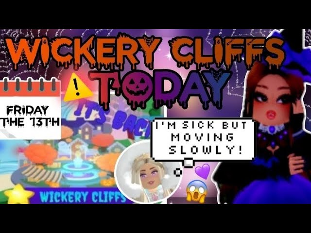 ROYALLOWEEN COMING TODAY!? BARBIE IS ONLINE! WICKERY CLIFFS