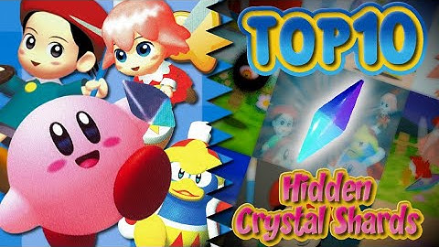 TOP 10 Hidden Crystal Shards in Kirby 64: The Crystal Shards | Nintendo 64 [Original N64 Capture]