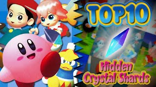 TOP 10 Hidden Crystal Shards in Kirby 64: The Crystal Shards | Nintendo 64 [Original N64 Capture]