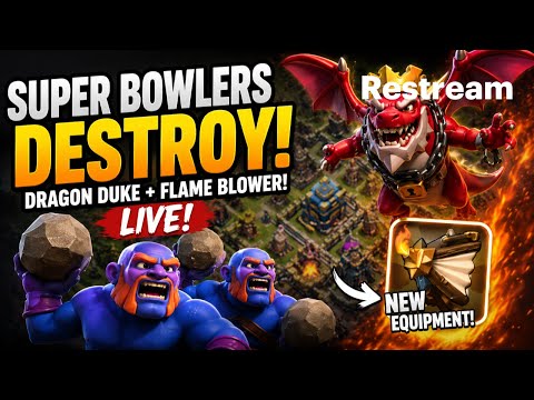 Esports cup TWL VS JK EMPIRE Super Bowlers + FlameBlower Dragon Duke Legend League 1 Clash of Clans