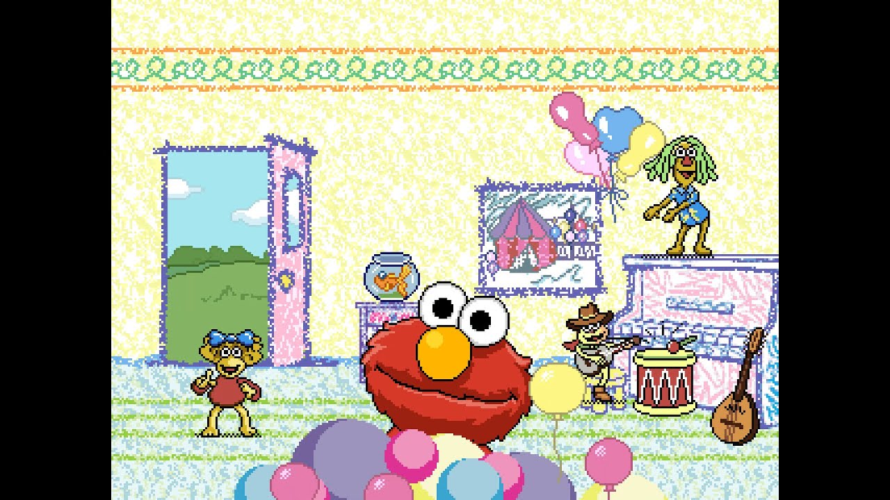 V.Smile Game Elmo's World Elmo's Big Discoveries (2005 Sesame