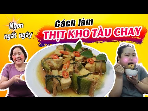 Video Đầu bếp chỉ công thức làm THỊT KHO TÀU CHAY ngon... - youtube