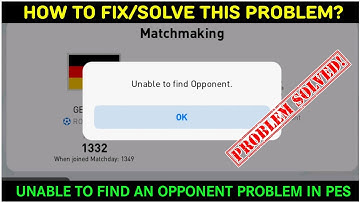HOW TO SOLVE UNABLE TO FIND AN OPPONENT IN PES ll PES ONLINE MATCH PROBLEM