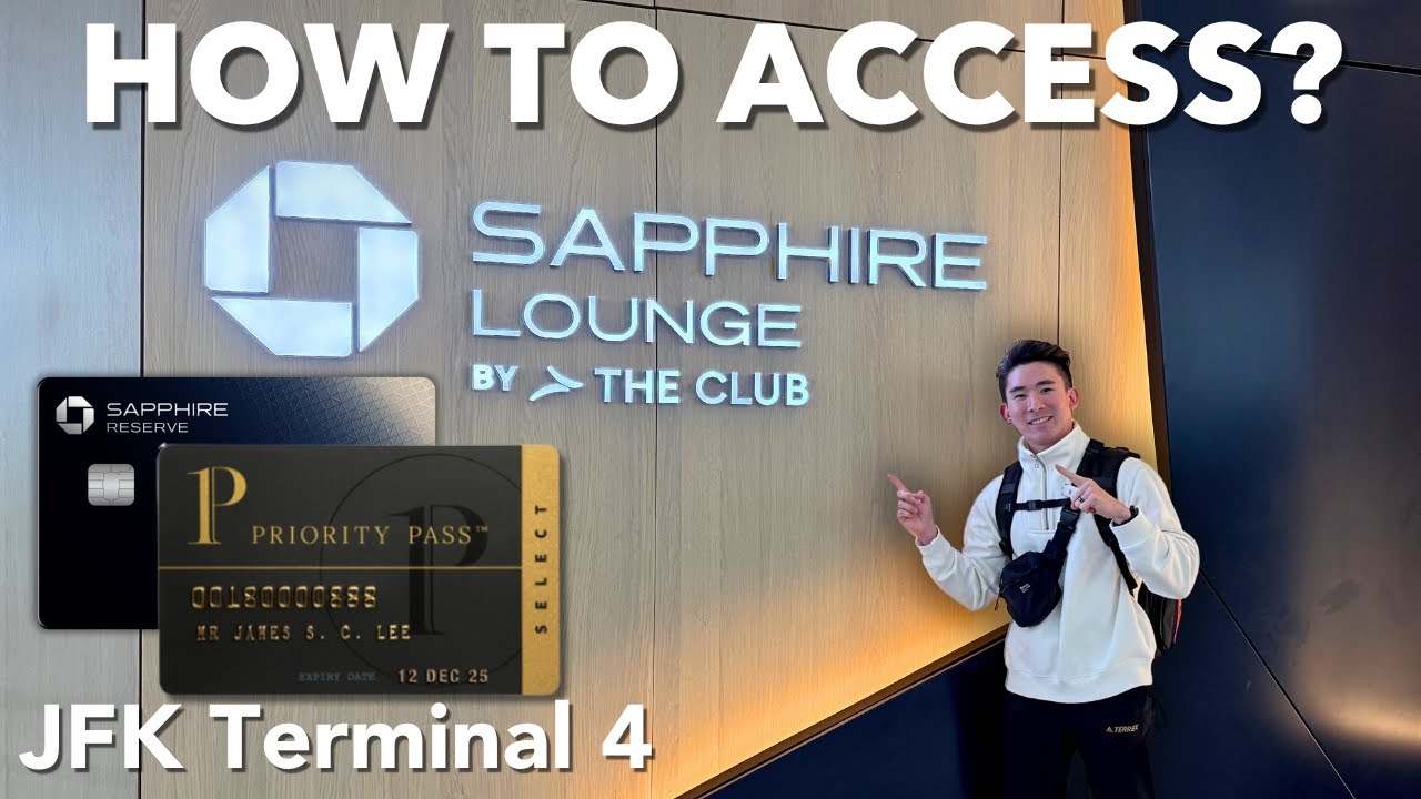 Chase Sapphire Lounge JFK Terminal 4 | How To Access? Priority Pass or Chase Sapphire Reserve