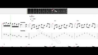 Download Lagu Hattan - Memburu Rindu Guitar Tab Tutorial MP3