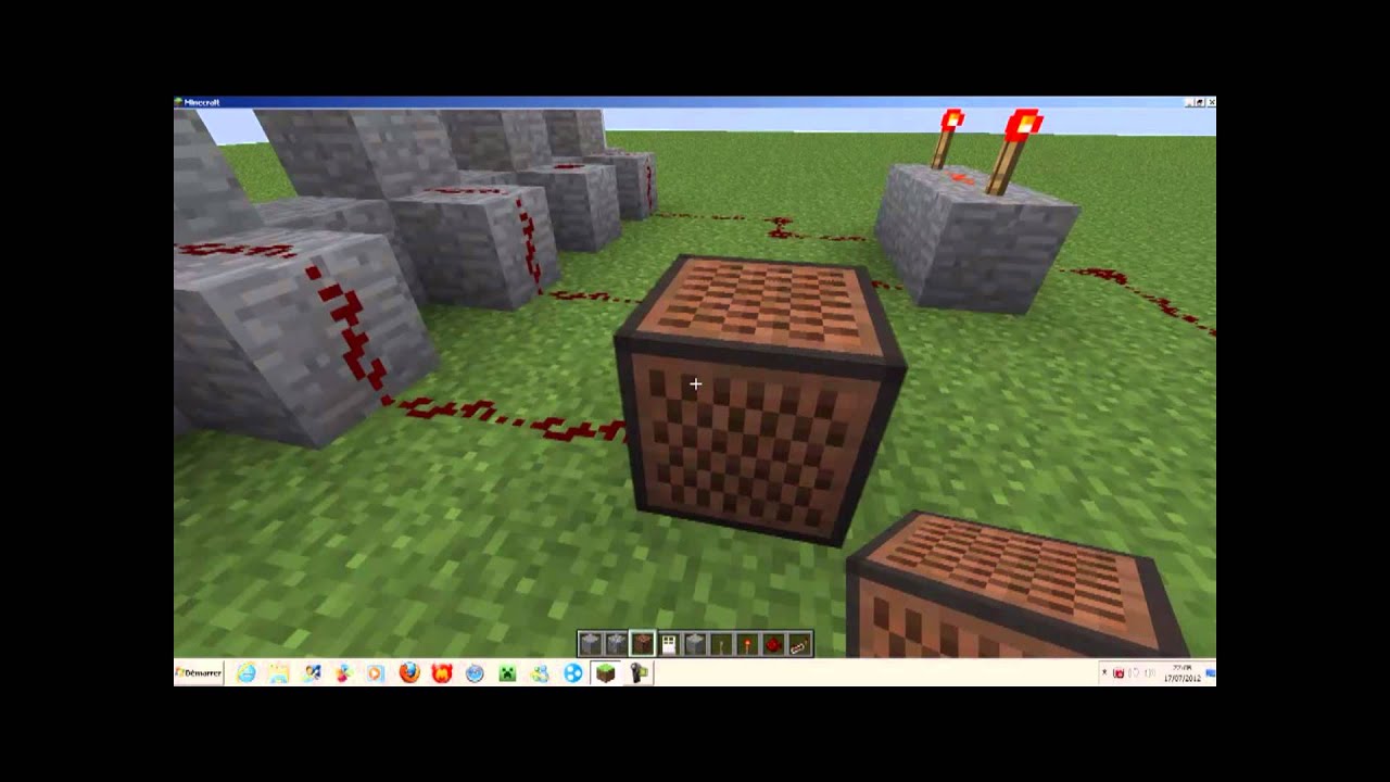 Minecraft Tuto Redstone Porte à Code !!! Speed YouTube