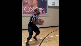 WWE Moves In The Basketball Gym