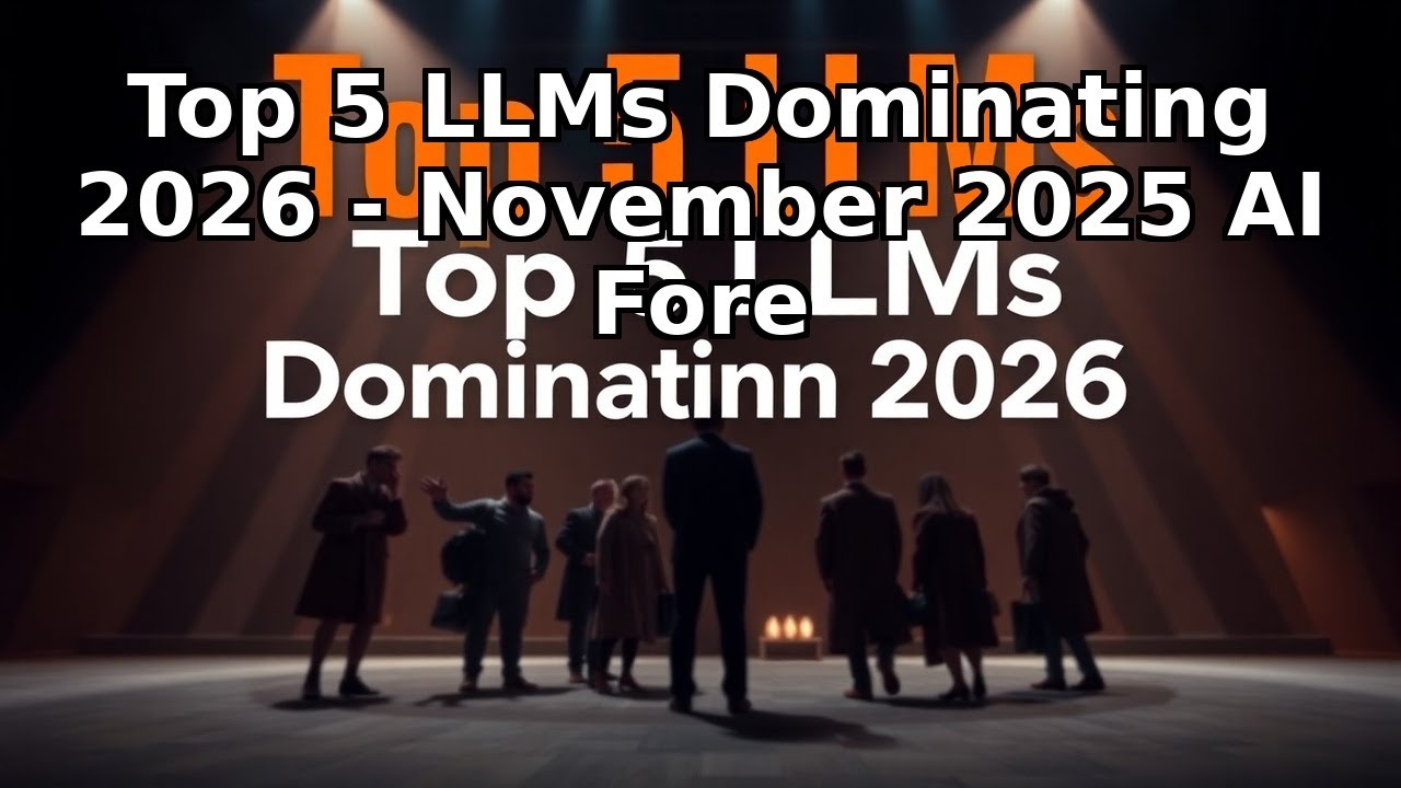 Top 5 LLMs Dominating 2026 - November 2025 AI Forecast - YouTube