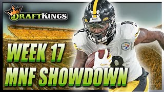 Information DRAFTKINGS SHOWDOWN WEEK 17 MNF : BROWNS STEELERS BREAKDOWN Guide