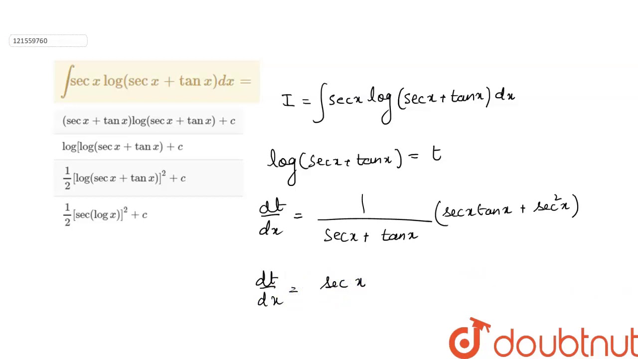 Secx Pics Telegraph integration-of-cosecx-formula-proof-cosecx-integration