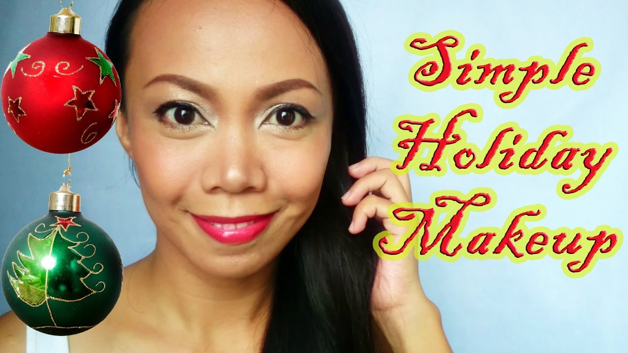 Simple  Makeup for the holiday 2016 |Cykaniki