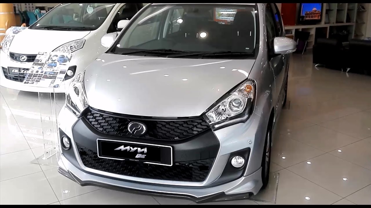 Perodua Myvi SE 2017 Exterior & Interior - YouTube