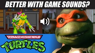 TMNT (1990) movie dubbed with its 80s arcade sounds!! | RetroSFX