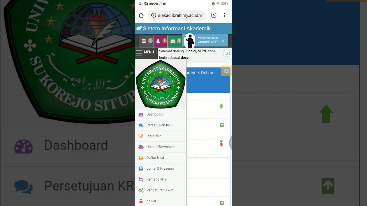 Upload & Download Nilai Siakad Fakultas Tarbiyah ...