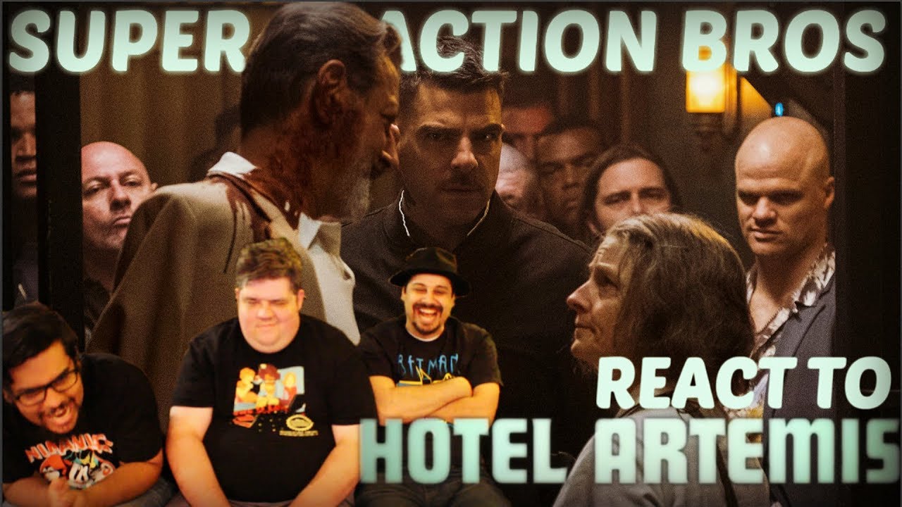 SRB Reacts to Hotel Artemis Red Band Trailer