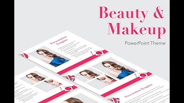 Beauty and Makeup PowerPoint Theme