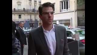 Zachary Quinto, Miles McMillan at Bulgari New Collection Presentation arrivals