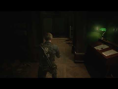 Resident Evil 2 - Police Station Leon A: Tool for Jack Location & Library Bookshelves Puzzle (2019)