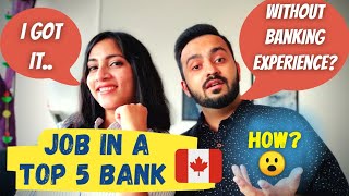  How to get a Bank job in Canada for new immigrants? | With & Without any banking experience!