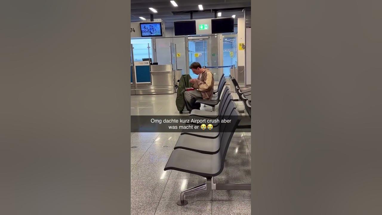 junge wieso am flughafen??? #airport #crush #KAMRAD #Bemine #NewMusic #Meme #deutsch