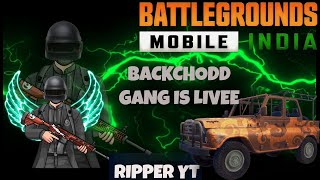 ROAD TO TOP 500 IN BGMI CONQUEROR PUSH! BGMILIVE WITH RIPPER YT!! #ripperytislive