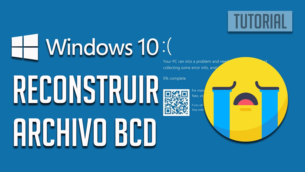 Cómo reconstruir el archivo de arranque BCD en Windows 10 - YouTube