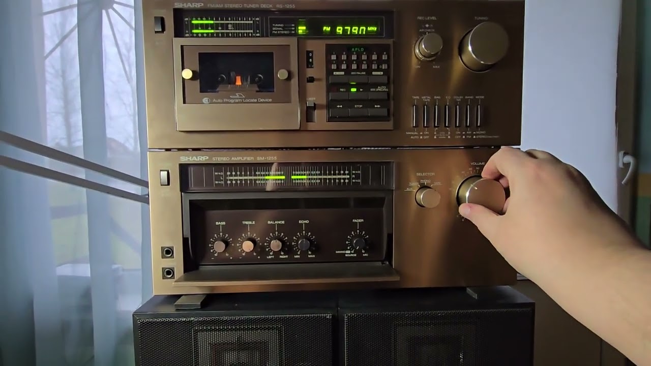 Sharp RS-1255H/SM-1255/CP-205H(S) Combo Test/Review - YouTube