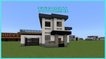 Minecraft Tutorial: How To Make A Modern House #105!